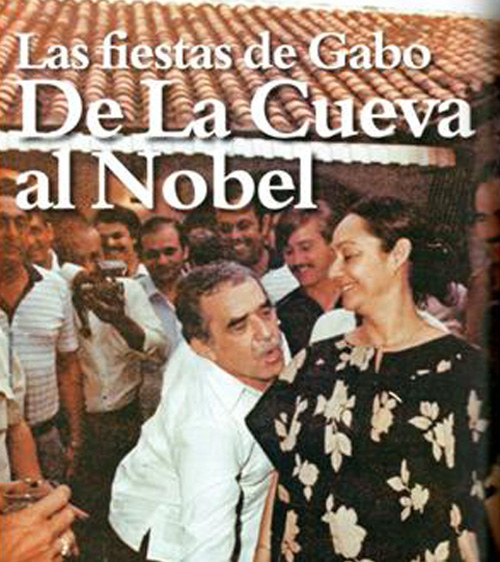 Gabito bailó con Mercedes las t res noches del Festival Vallenato que en su honor hizo la Junta Directiva, encabezada por su Presidenta Consuelo Araújo Noguera.