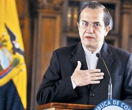 Ricardo Patiño, Canciller ecuatoriano