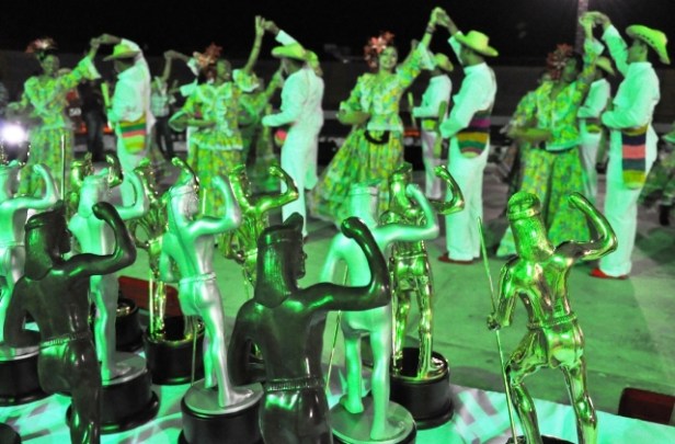 Trofeos para los ganadores