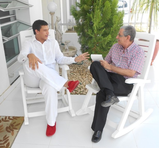 Juancho Rois Dereix, concedió entrevista al periodista Juan Rincón Vanegas. 