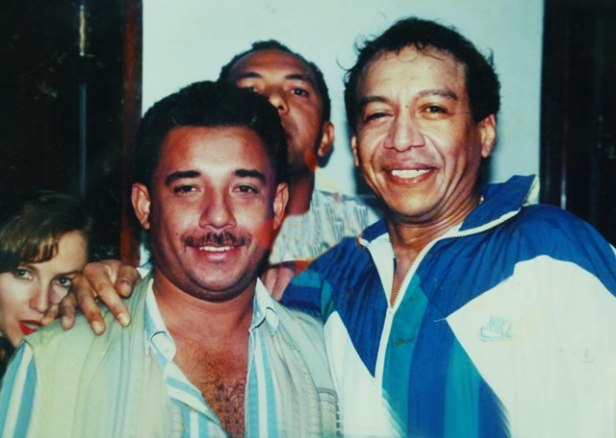 Hernando Vergara  con Diomedes Diaz 