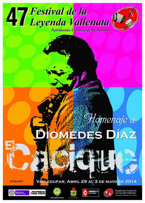 AFICHE OFICIAL 47 FESTIVAL DE LA LEYENDA VALLENATA