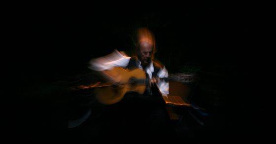 Paco de Lucía en su gira 'Cositas buenas', en Málaga (2005). / R. MARCHANTE