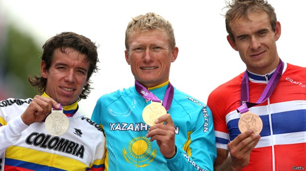 Rigoberto Urán ya había dado muestras de su calidad de ciclista completo cuando ganó la medalla de plata en la prueba de ruta en los Juegos Olímpicos de Londres 2012. 