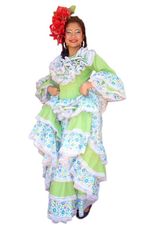 Mildreth Puello, reina de las danzas.