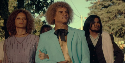 El Pibe Valderrama en su papel del alcalde Nemesio.