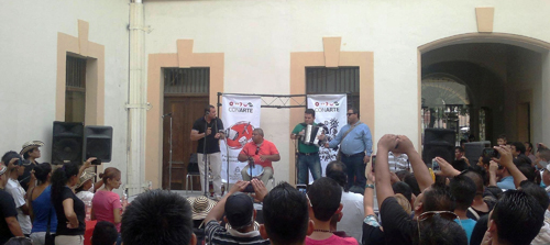 Rey Vallenato, Gustavo Osorio Picón, en Monterrey, México