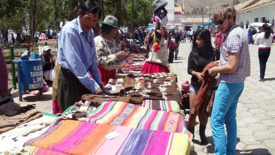 tejedores indígenas  Bolivia