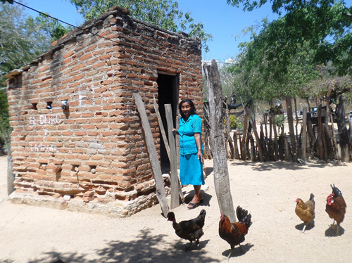 ... el “cuartico” que está en el patio donde vivió con Diomedes....