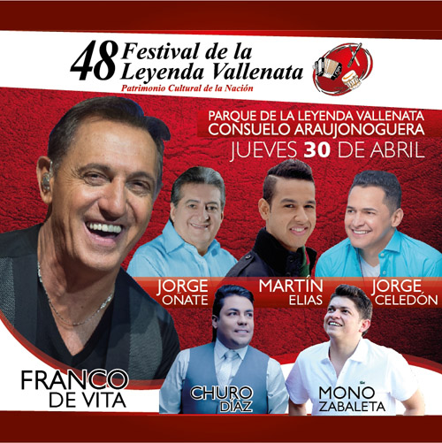 Programación musical 30 de abril.-