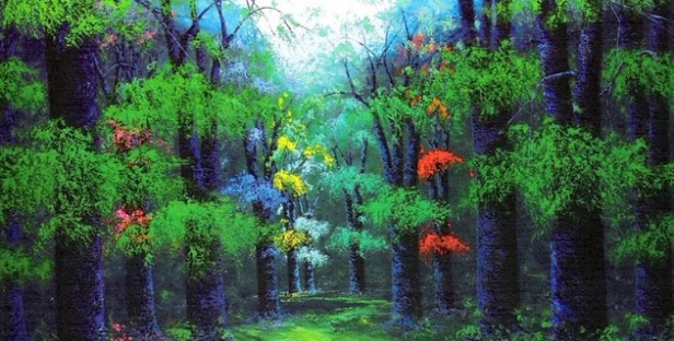 camino_de_colores_oleo_sobre_lienzo_200x150_cms_alvaro_daza_pintor_colobiano