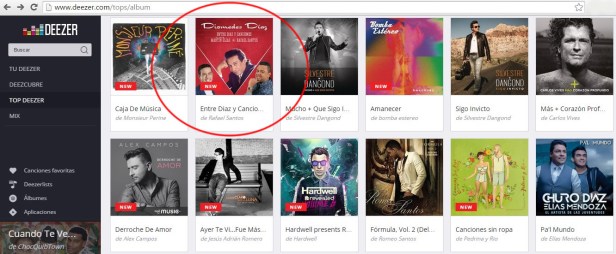 Entre Díaz y Canciones