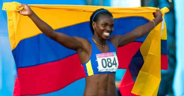 Caterine Ibargüen ganó la medalla 25 para la delegación colombiana.
