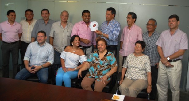 Visita alcalde electo de Valledupar.-