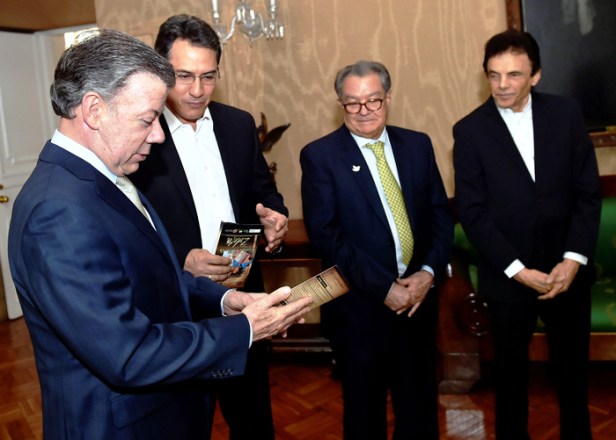 Visita delegación vallenata a la Casa de Nariño 1.- Foto Juan Pablo Bello