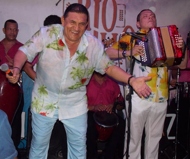 Poncho Zuleta y 'El Cocha' Molina. Foto Cristian Rodrífuez