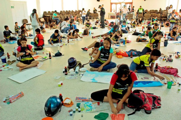 Los Niños pintan el Festival Vallenato