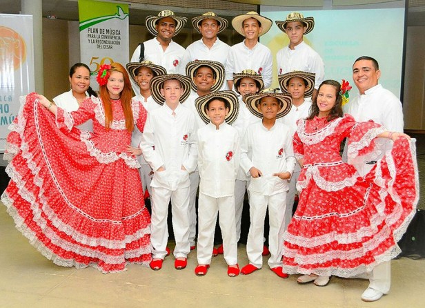 Los Niños del Vallenato de la Escuela Rafael Escalona