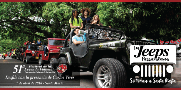 Desfile Jeep Willys Parranderos