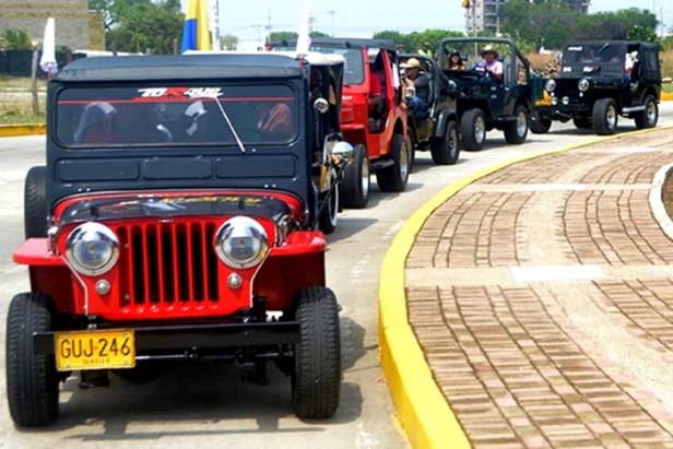 Caravana de Jeep Willys Parranderos - FFLV