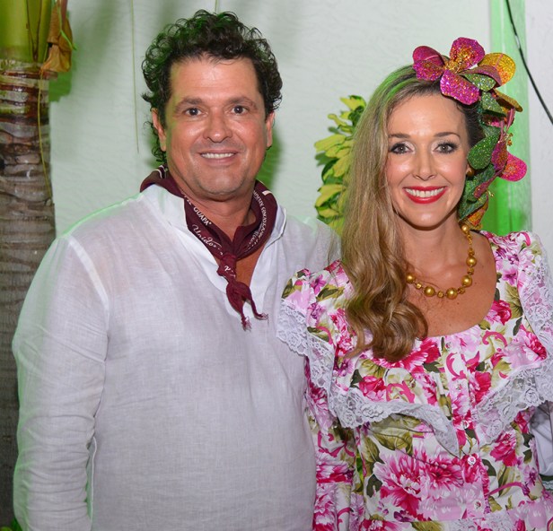Carlos Vives y Claudia Elena Vásquez, un amor diseñado con cantos y proyectos de vida. Foto Fundación Festival de la Leyenda Vallenata