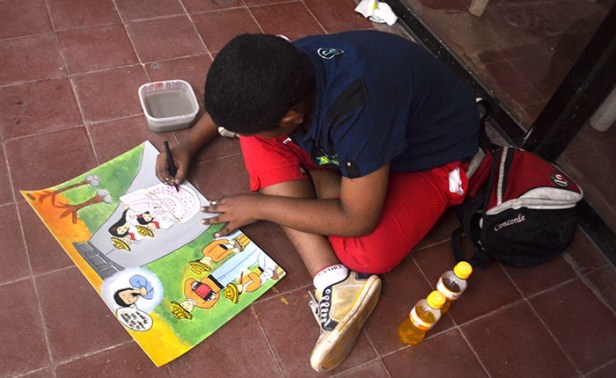 Concurso de pintura infantil 1