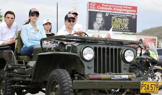 Desfile de Jeep Willys Parranderos en Valledupar 1 - Foto Fundación FLV