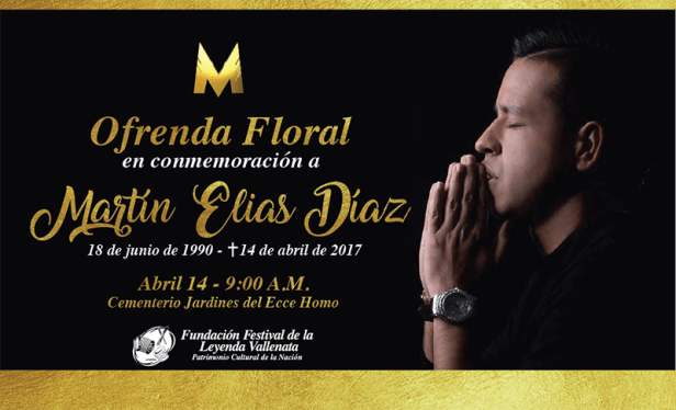 Invitación acto Martín Elías
