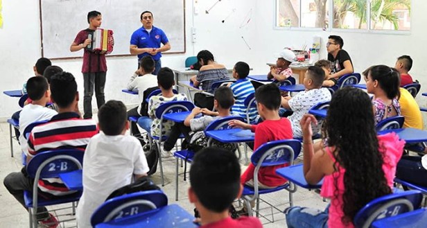 Formación en música vallenata - Acordeón