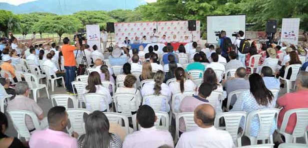 Acto Instalación Mesa de Concertación en el Parque de la Leyenda Vallenata 'Consuelo Araujonoguera'